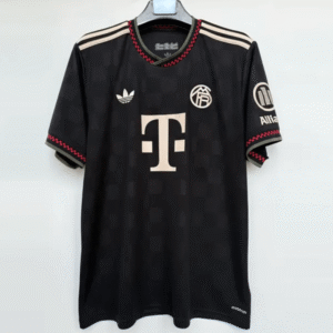 Bayern München tredjetröja vuxen 2026 matchtröja med eget namn och nummer tryck