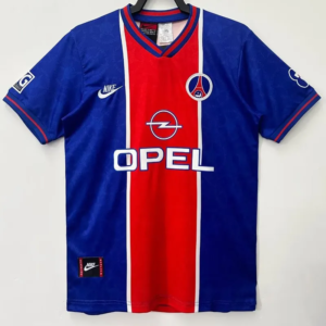 PSG retro hemmatröja vuxen 1995/96 klassisk matchtröja med Ousmane Dembélé namn och nummer tryck