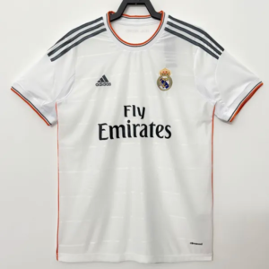 Real Madrid retro hemmatröja vuxen 2013/14 klassisk matchtröja med Cristiano Ronaldo namn och nummer tryck