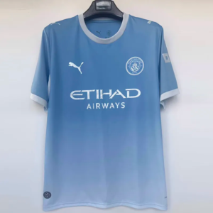 Manchester City hemmatröja vuxen 2027 matchtröja med eget namn och nummer tryck