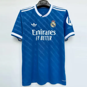 Real Madrid tredjetröja vuxen 2026 matchtröja med eget namn och nummer tryck
