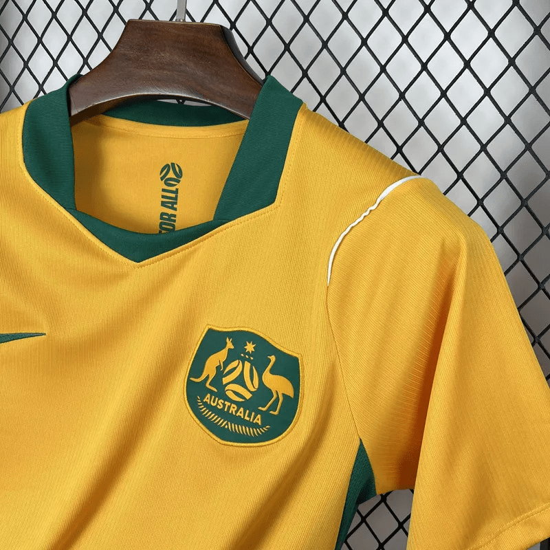 Australien hemmatröja VM 2026 med eget namn och nummer tryck