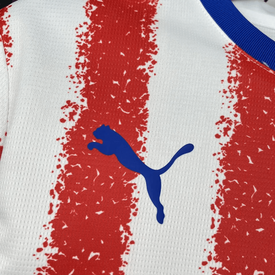 Paraguay hemmatröja VM 2026 med eget namn och nummer tryck