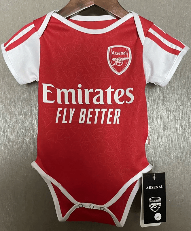 Arsenal babykläder 2025 hemma krypoverall för baby