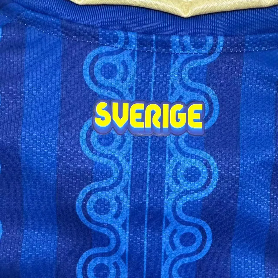 Sveriges bortatröja VM 2026 barn – eget namn och nummer